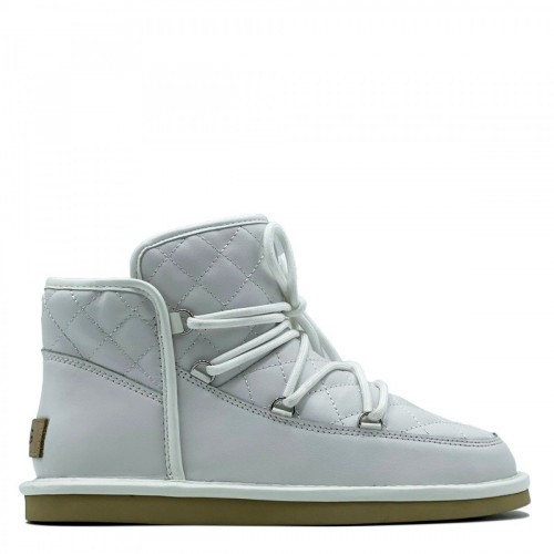 Ugg Lodge Mini Leather White